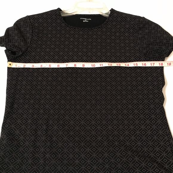 Croft & Barrow Knit Top with Geometric Design - Picture 7 of 8